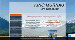 Desktop Screenshot of kino-im-griesbraeu.de
